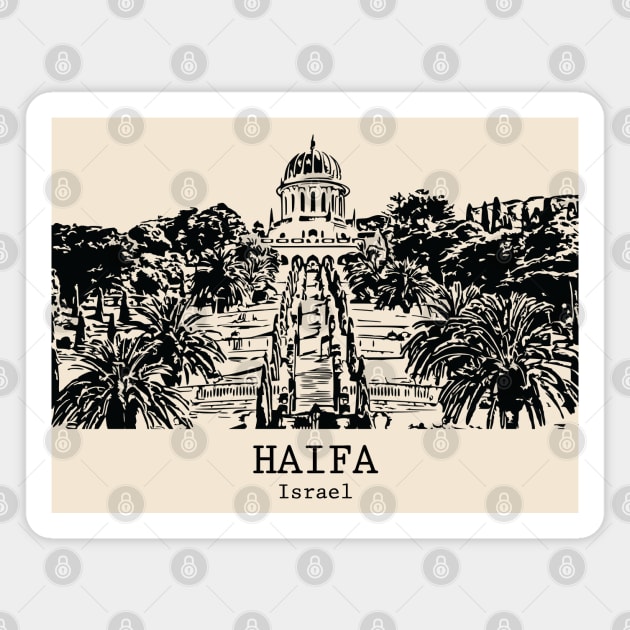 Haifa - Israel Magnet by Lakeric